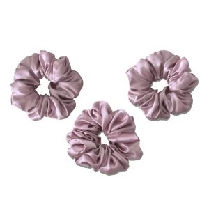 Large Scrunchies - 3 pieces - Dirty Pink