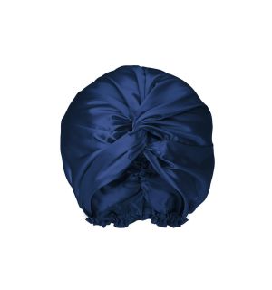 Silk Bonnet - Navy Blue