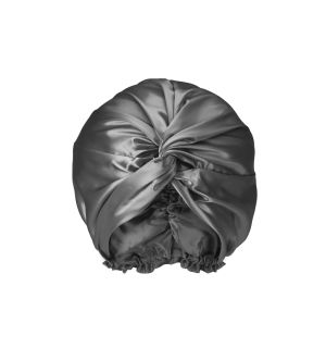 Silk Bonnet - Metallic Grey