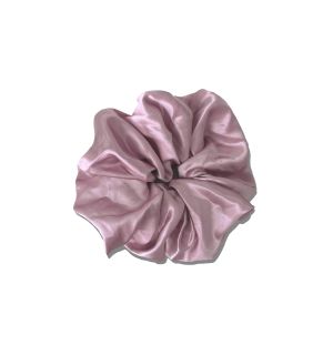 Silk Scrunchie - Oversized - Dirty Pink